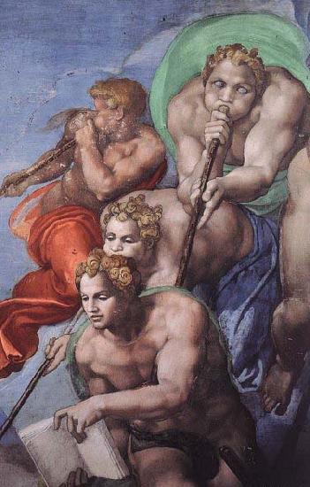 Michelangelo Buonarroti Last Judgment oil painting image